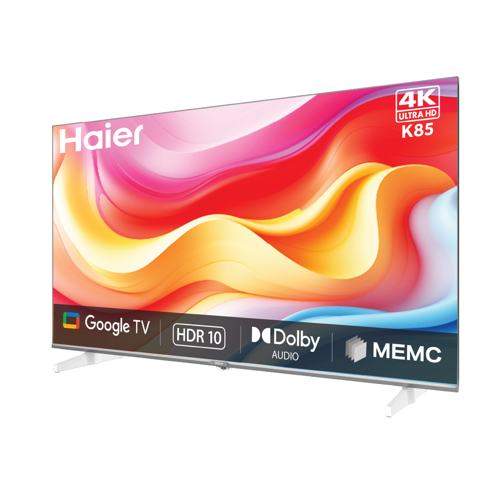 Haier K85 4K Ultra HD 108cm (43) Google TV | Google Assistant
